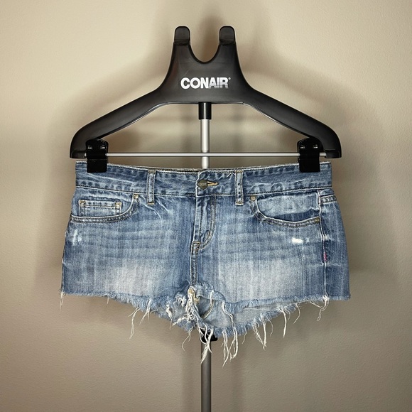 PINK Victoria's Secret Pants - PINK VS| Destroyed Denim| Size 4